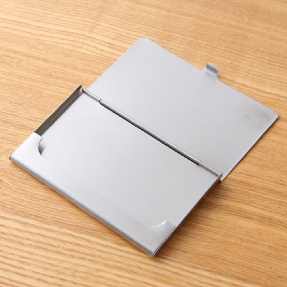 3/$30 - NWT Muji Stainless Card Case Made in Japan - Picture 1 of 4